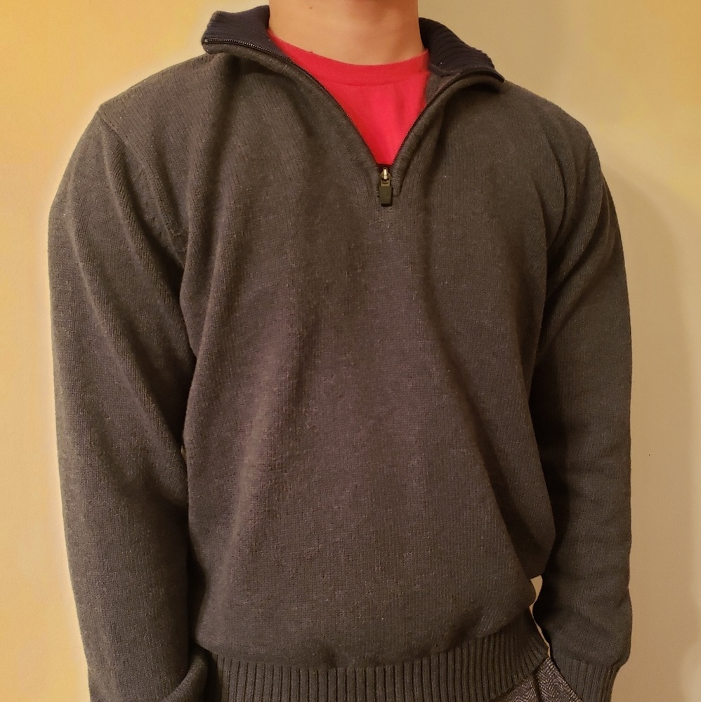 🔥Eddie Bauer sweater 3/4 zip🔥